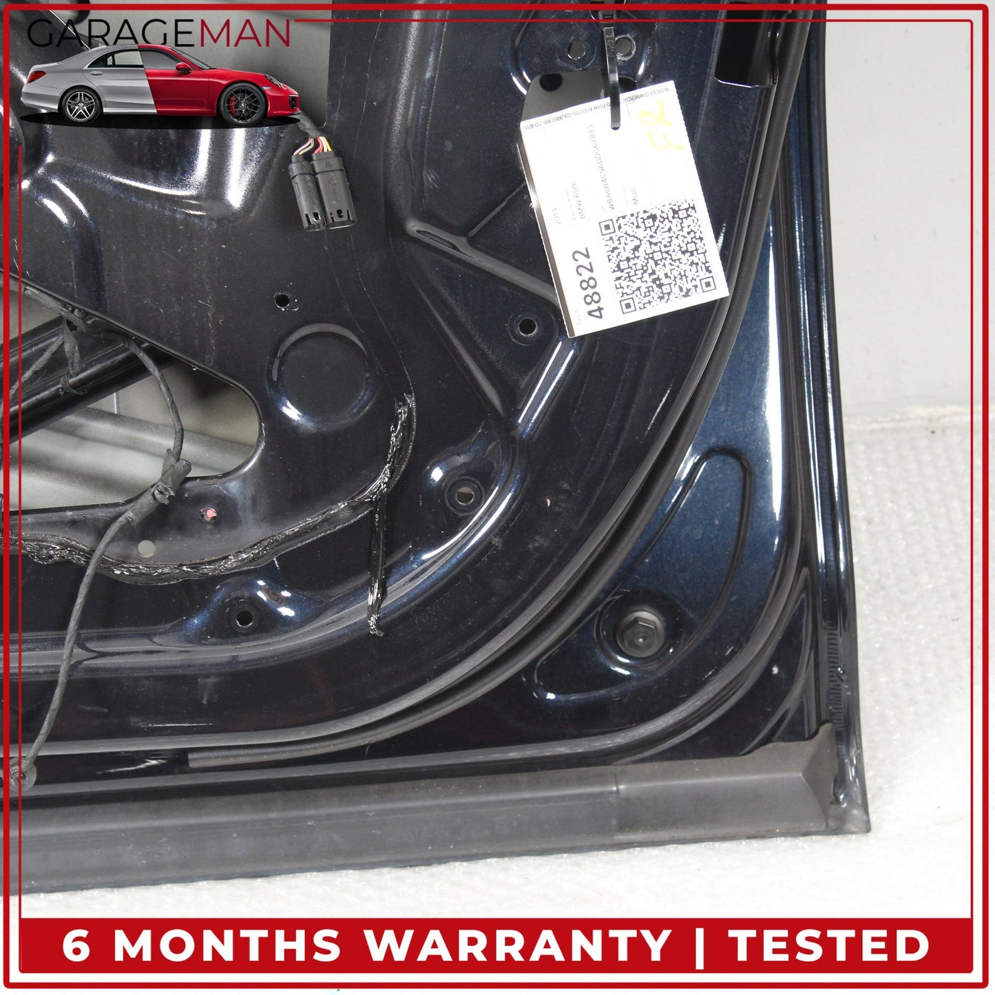 2013-2019 BMW 650i F06 Front Right Passenger Side Door Shell 7294992