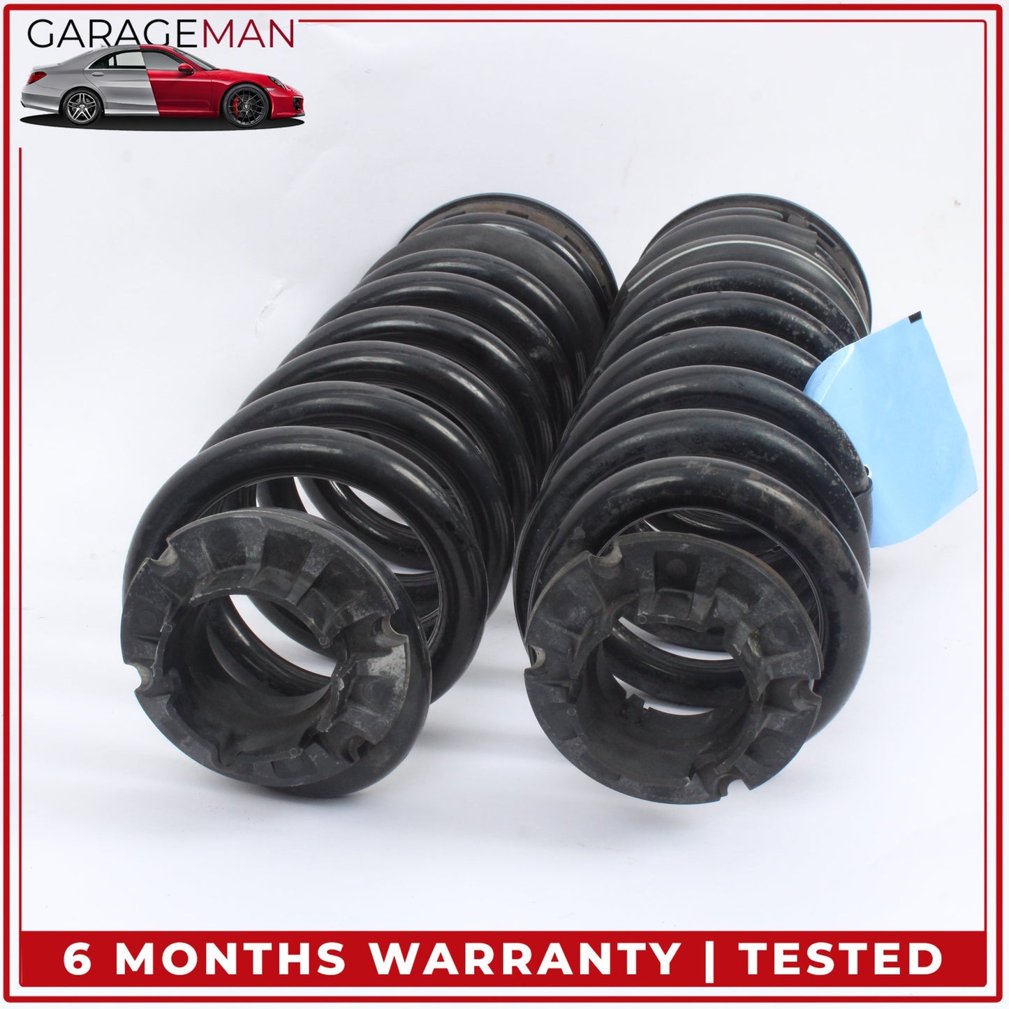 2006-2011 Mercedes W164 ML350 Rear Left and Right Side Coil Spring Set OEM