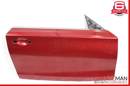 2008-2013 BMW 128i E82 E88 Front Right Passenger Side Door Shell Red 7207446 OEM