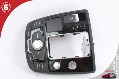 2012-2015 Audi A6 A7 Front Center Console Switches w/ Trim 4G1919610C OEM