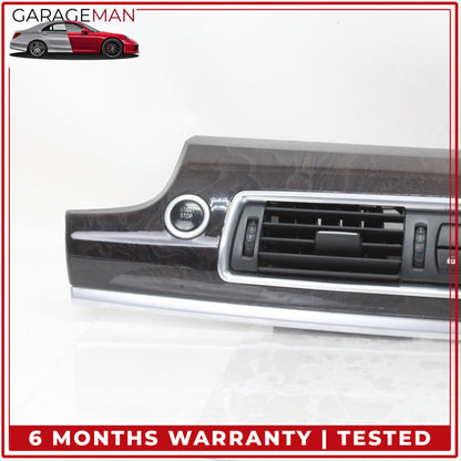 2010-2013 BMW 550i GT Front Dash Center AC Air Vent Grille Panel w/ Trim 9195654 OEM