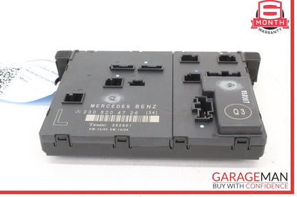 2003-2012 Mercedes SL500 R230 Left Front Door Control Module 2308204726 OEM