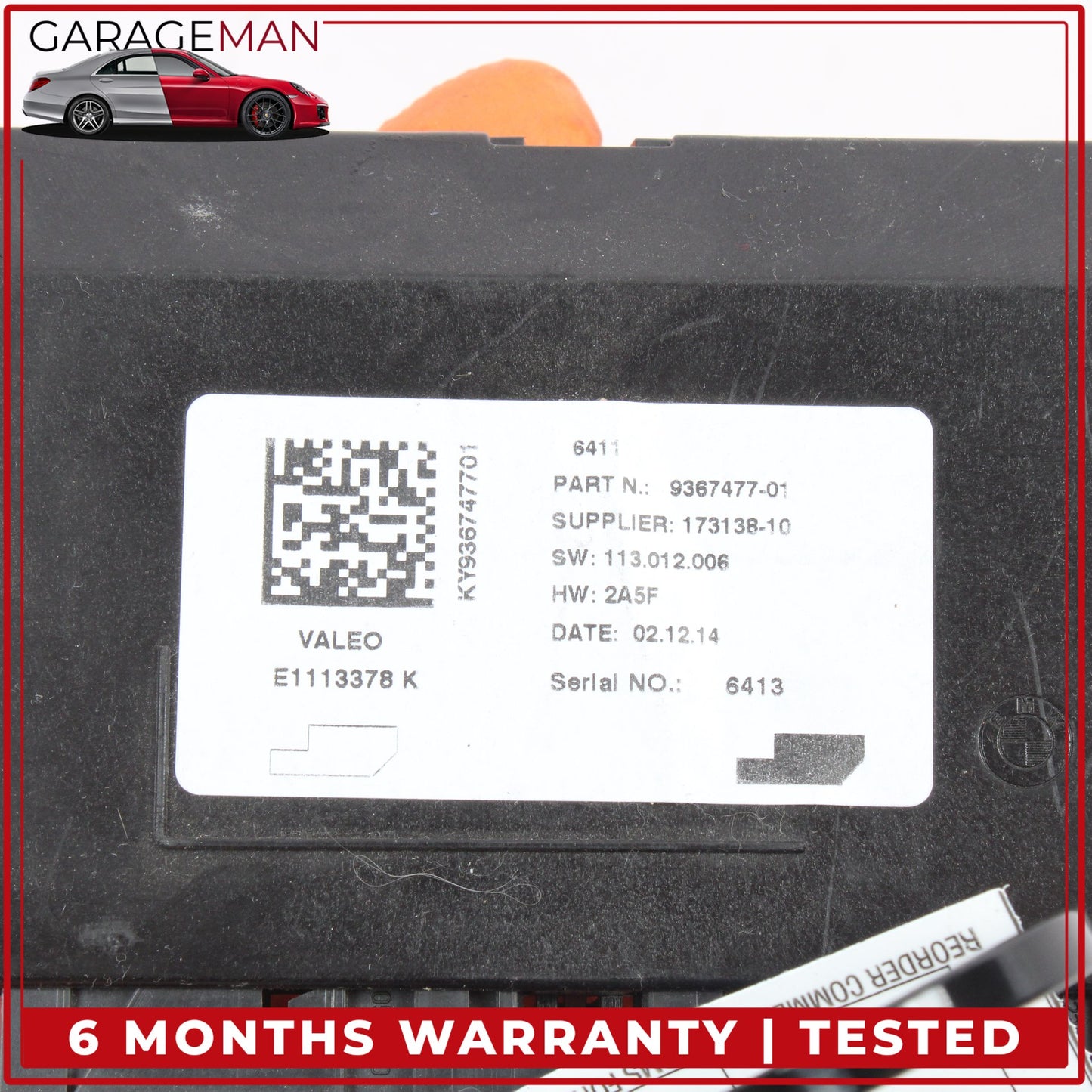 2014-2021 BMW i3 I01 A/C AC Air Conditioning Control Module Unit 9367477 OEM