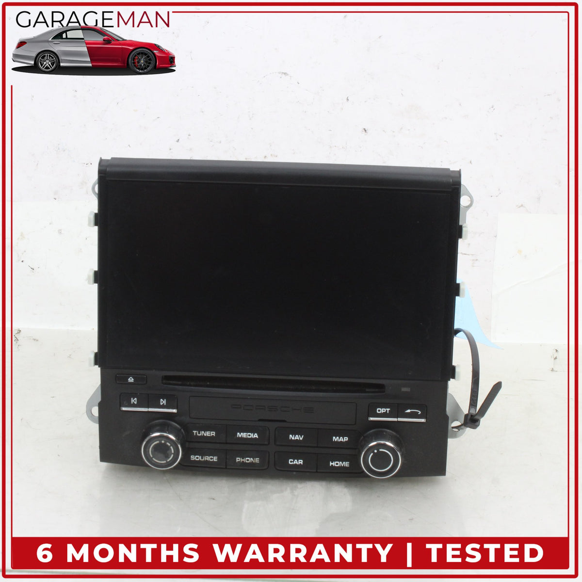 2017-2018 Porsche Cayenne 958 Display Screen Monitor w/ Command Head Unit OEM