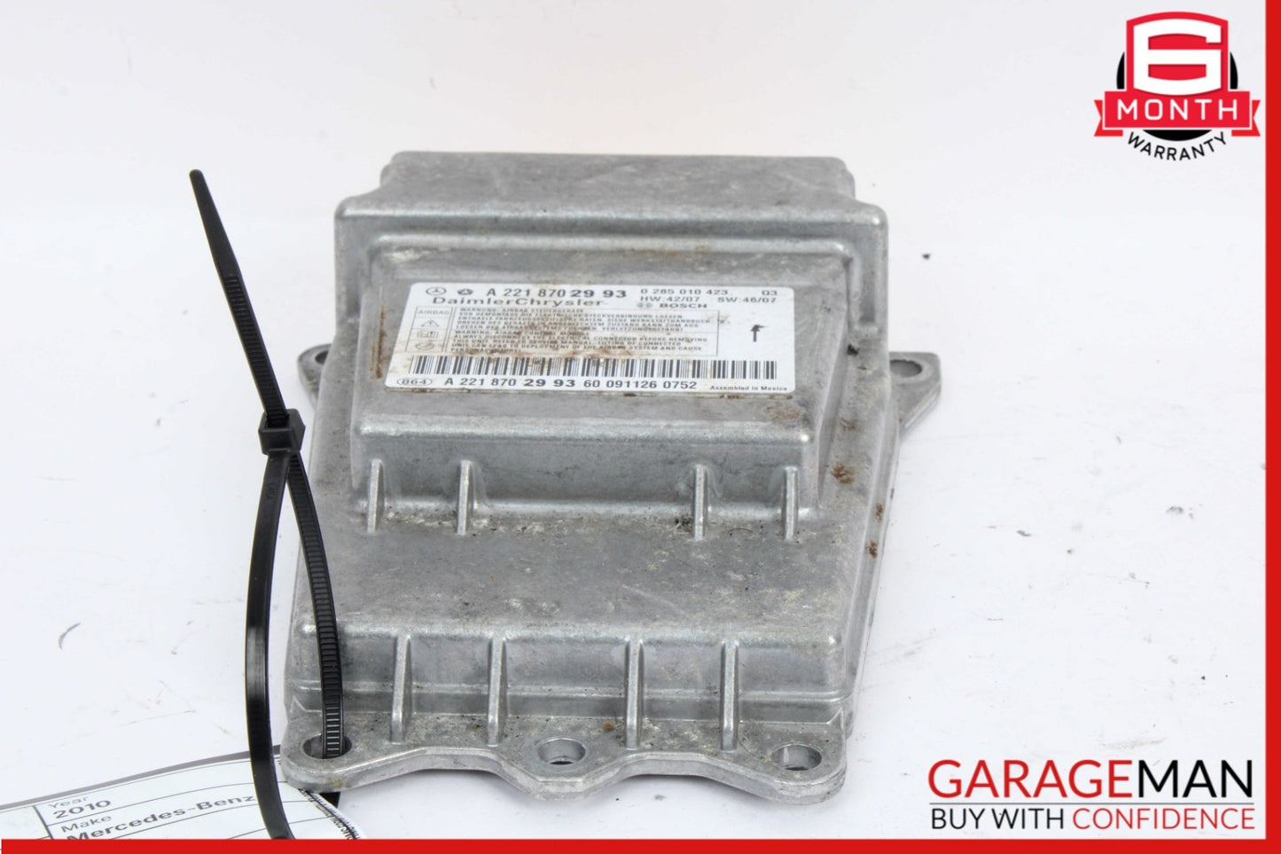 2007-2014 Mercedes-Benz S550 W221 Airbag Air Bag Sensor SRS Control Module OEM