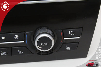 2009-2012 BMW 750i Front AC Temperature Climate Control Switch Panel 9229821 OEM