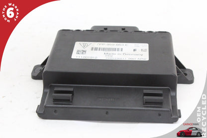 10-18 Porsche Panamera Voltage Stabilizer Control Module 7PP959663E Genuine