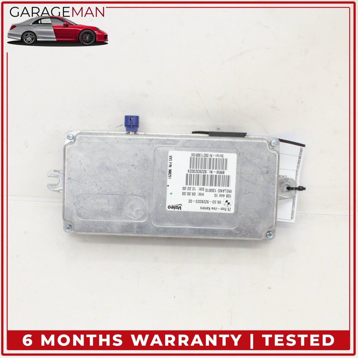 2011-2016 BMW 550i 528i Rear View Backup Camera Control Module Valeo 9228323 OEM
