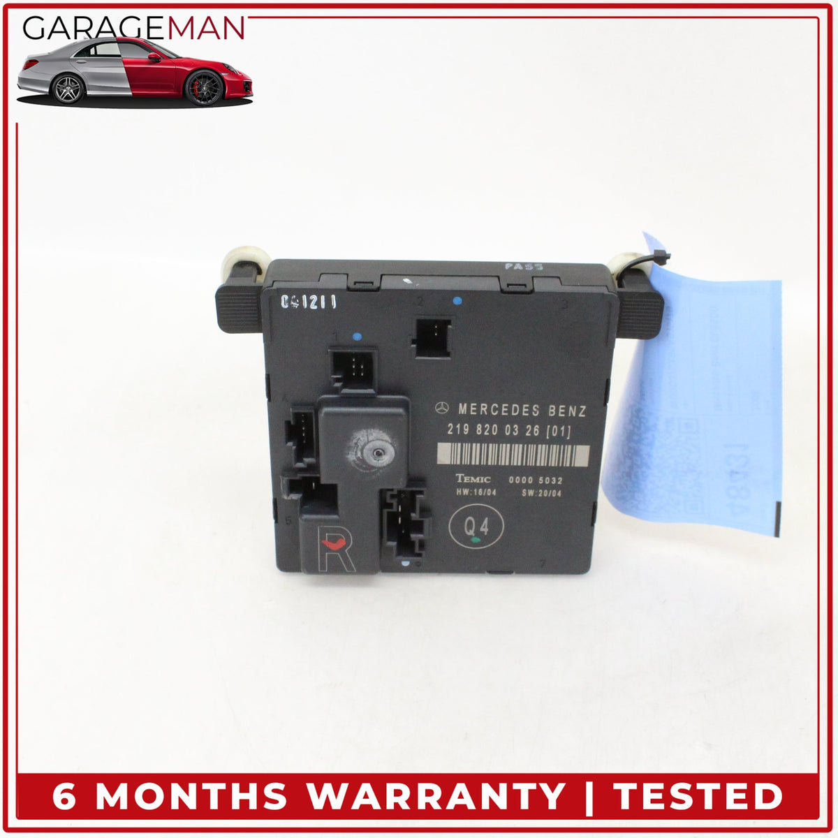 2006-2011 Mercedes W219 CLS500 Rear Right Side Door Control Module Unit OEM