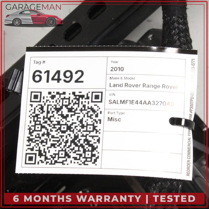 2010-2012 Range Rover L322 Front Right Seat Track Rail Frame w/ Motors OEM