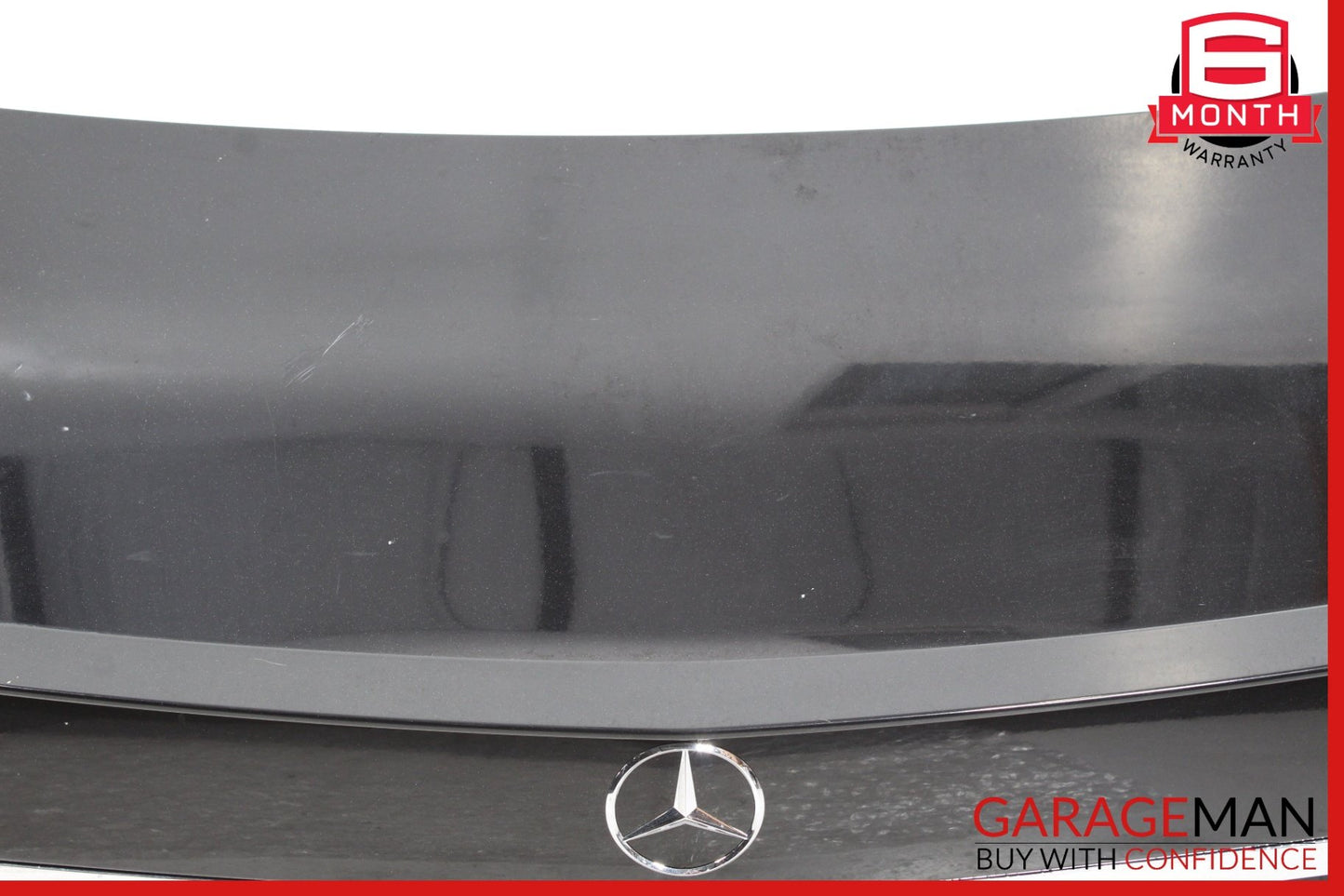 2010-2016 Mercedes W212 E250 Rear Trunk Lid Panel Black Assembly 2127500975 OEM