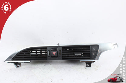 2012-2018 Audi A6 A7 Front Center Dashboard AC A/C Air Vent w/ Hazard Light OEM