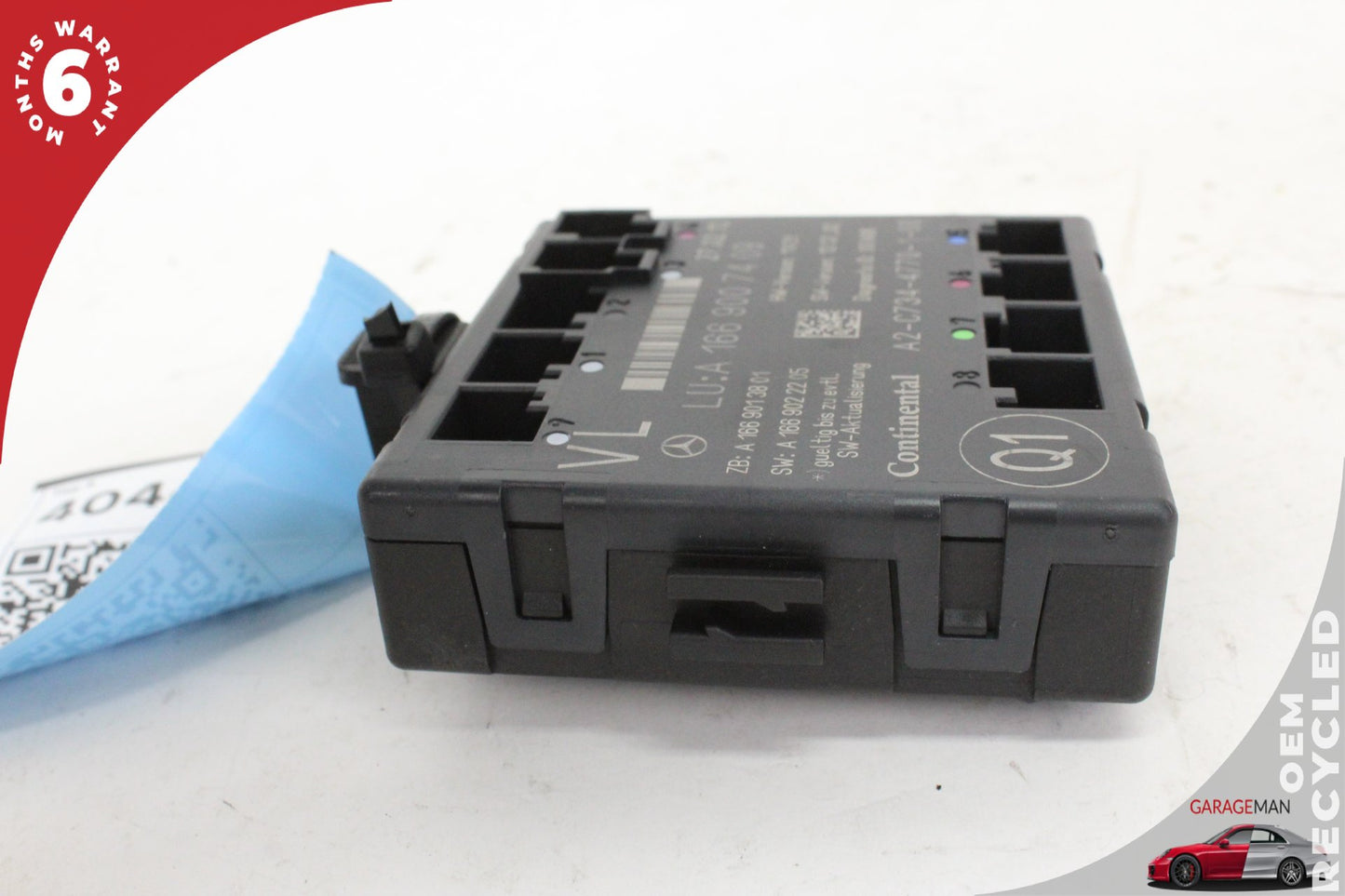 12-19 Mercedes-Benz GL450 X166 SUV Left Front Door Control Module 1669007409 OEM