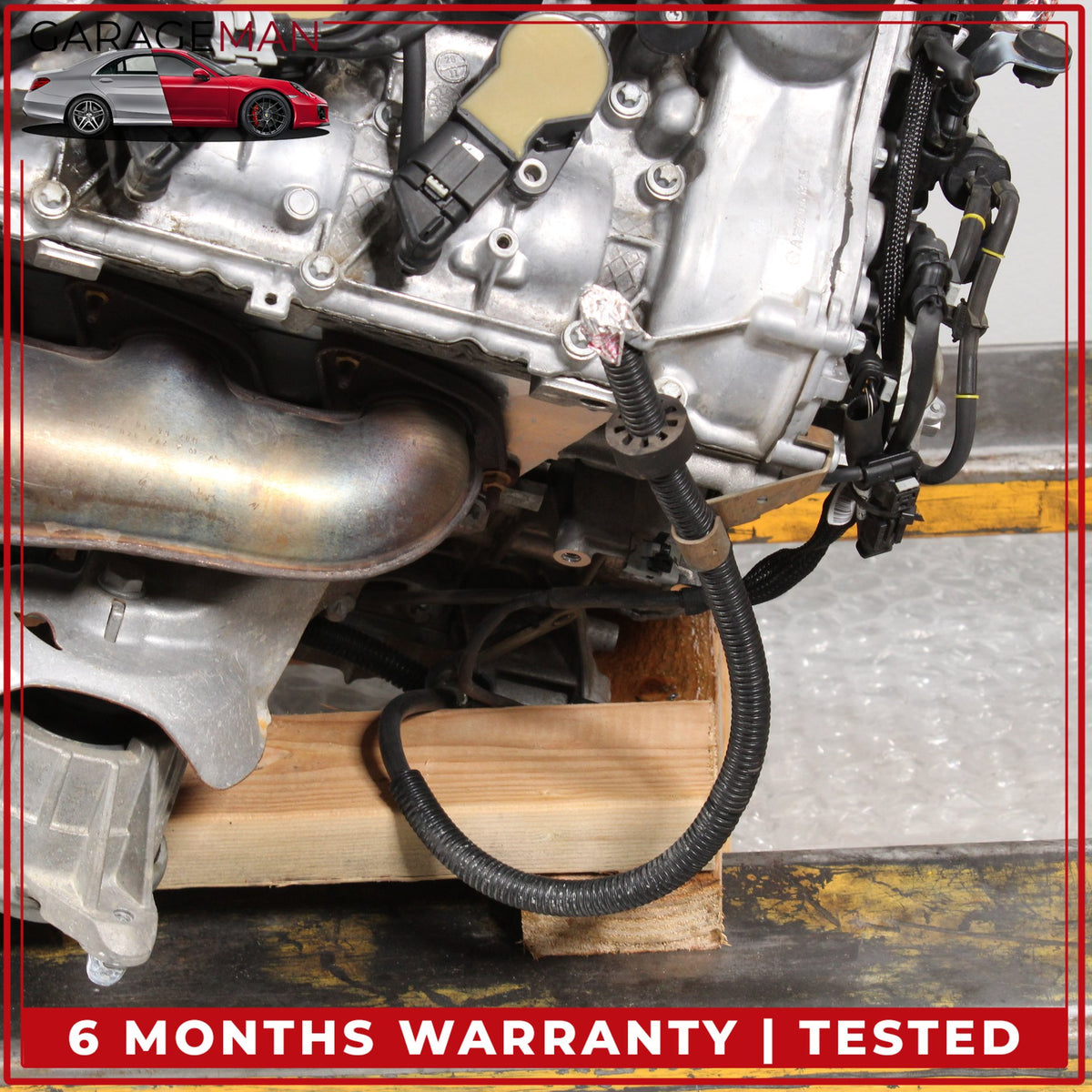 2006-2011 Mercedes W204 C300 SLK300 RWD 3.0L M272 Engine Motor Assembly OEM 84K