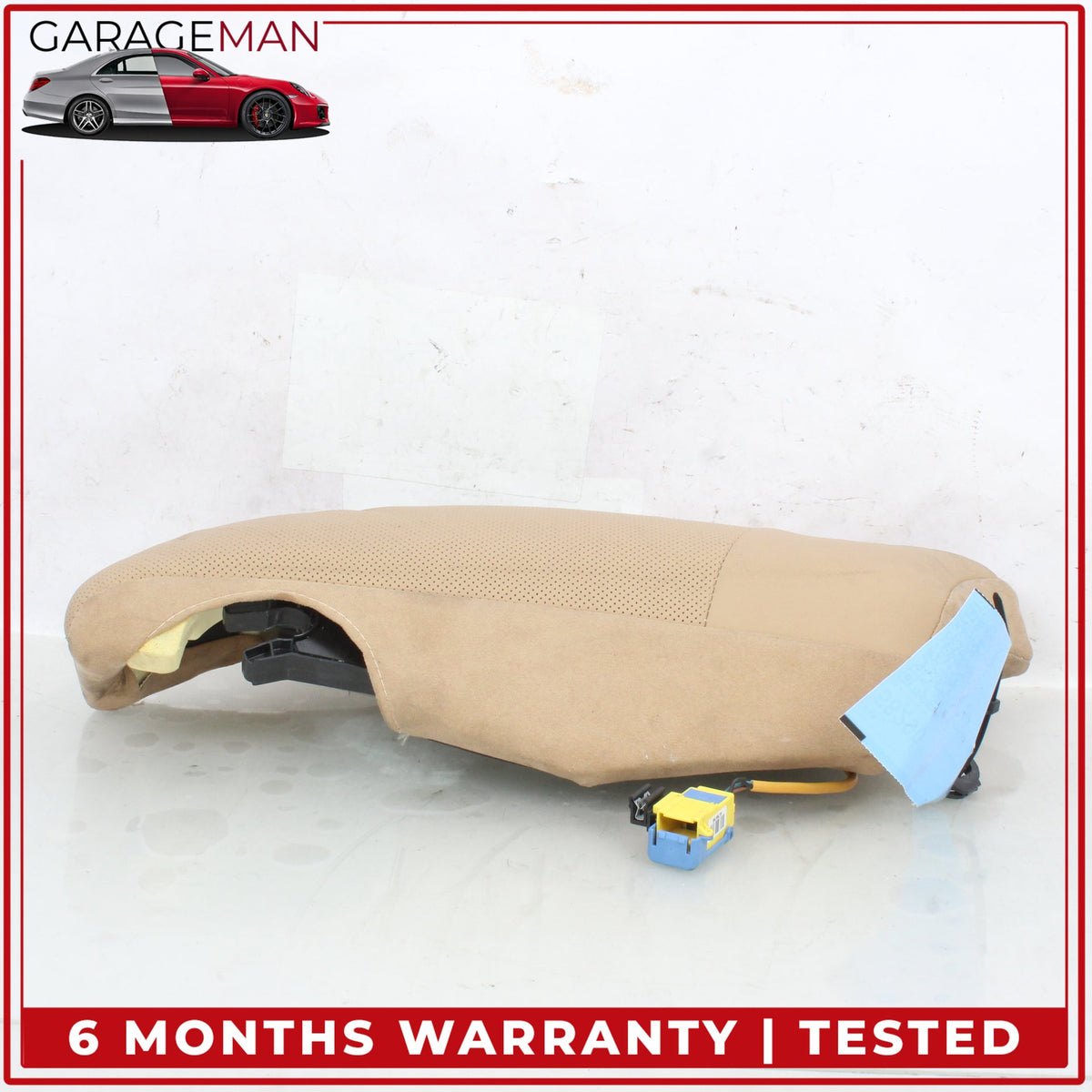 2010-2016 Porsche Panamera 970 Rear Right Side Seat Bolster Trim Cushion OEM