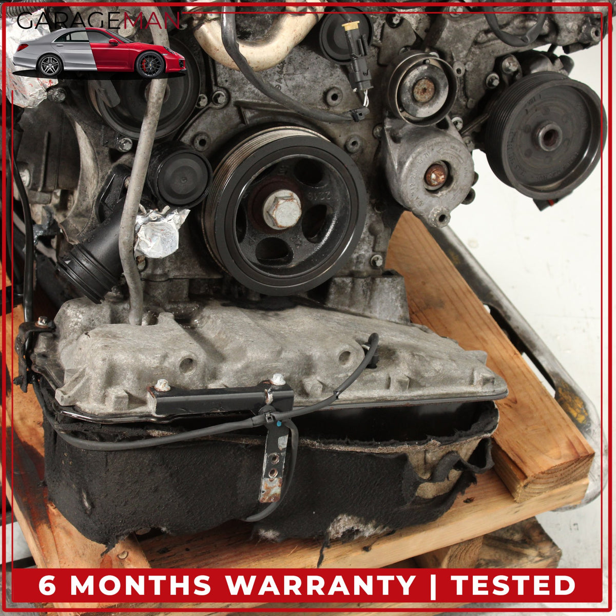 2007-2013 Mercedes W164 ML350 3.0L V6 642820 Engine Motor Assembly OEM 158K