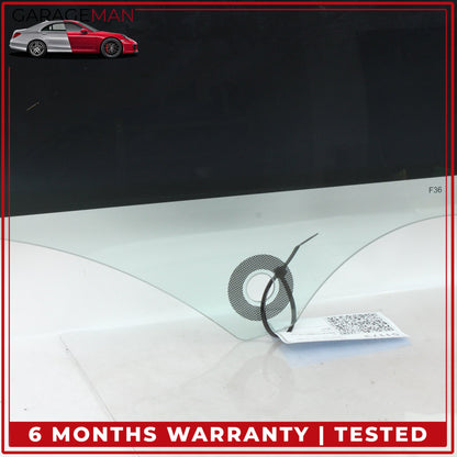 2015-2020 BMW 430i Gran Coupe Rear Right Passenger Side Door Window Glass OEM