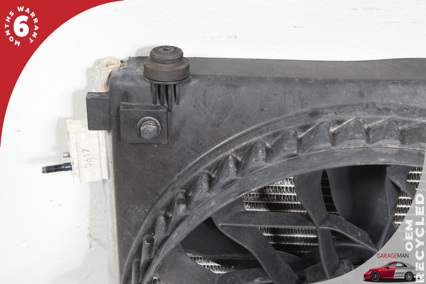 2012-2020 Tesla Model S Left Side Radiator w/ Cooling Fan Motor 6007614 OEM