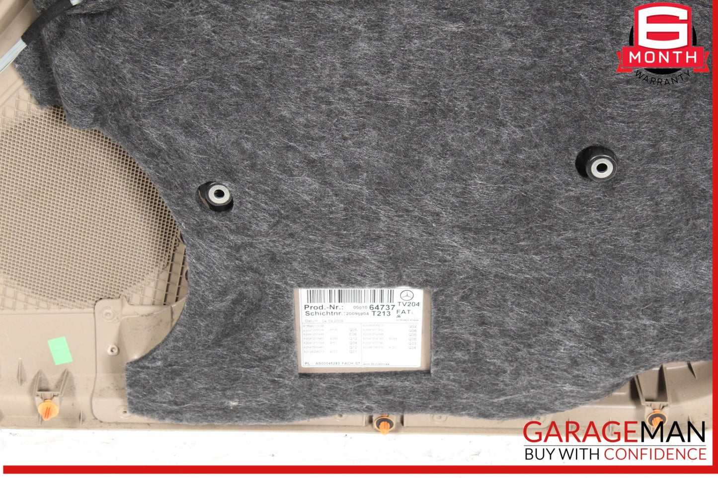 2010-2015 Mercedes-Benz GLK350 X204 Front Left Door Trim Panel 2047200395 OEM