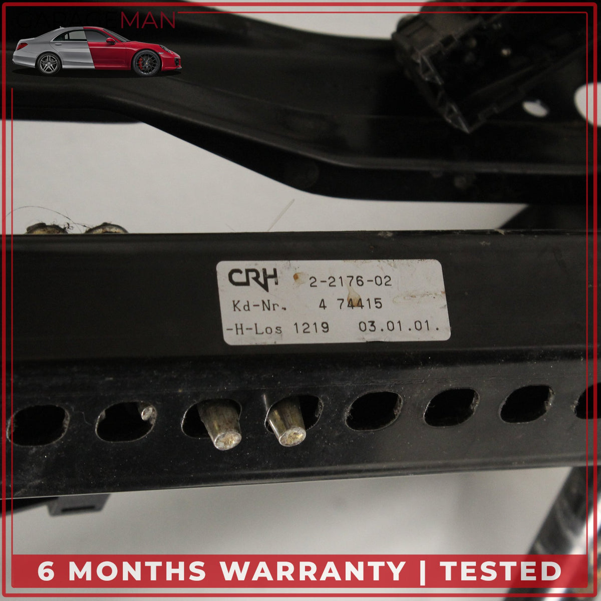 1997-2005 Porsche 911 Carrera 996 Front Right Side Seat Track Frame Rail OEM