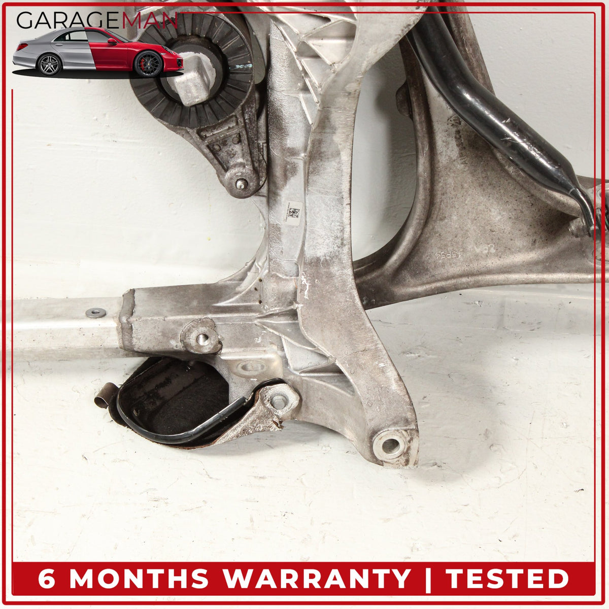 2014-2021 Maserati Ghibli Front Subframe Crossmember w/ Control Arm Sway Bar OEM
