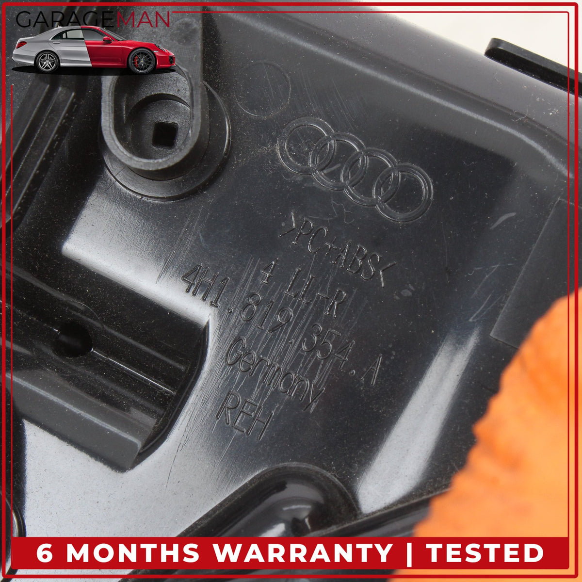 2011-2018 Audi A8 S8 Front Right HVAC Duct Adapter Air Distribution Housing OEM