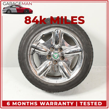 1997-1999 Jaguar XK8 Front or Rear Wheel Rim w/ Tire 8Jx17CHx33 MJA6116AB OEM