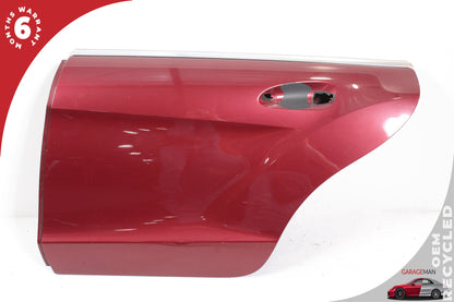 2012-2018 Mercedes W218 CLS550 Rear Left Driver Side Exterior Door Shell Red OEM