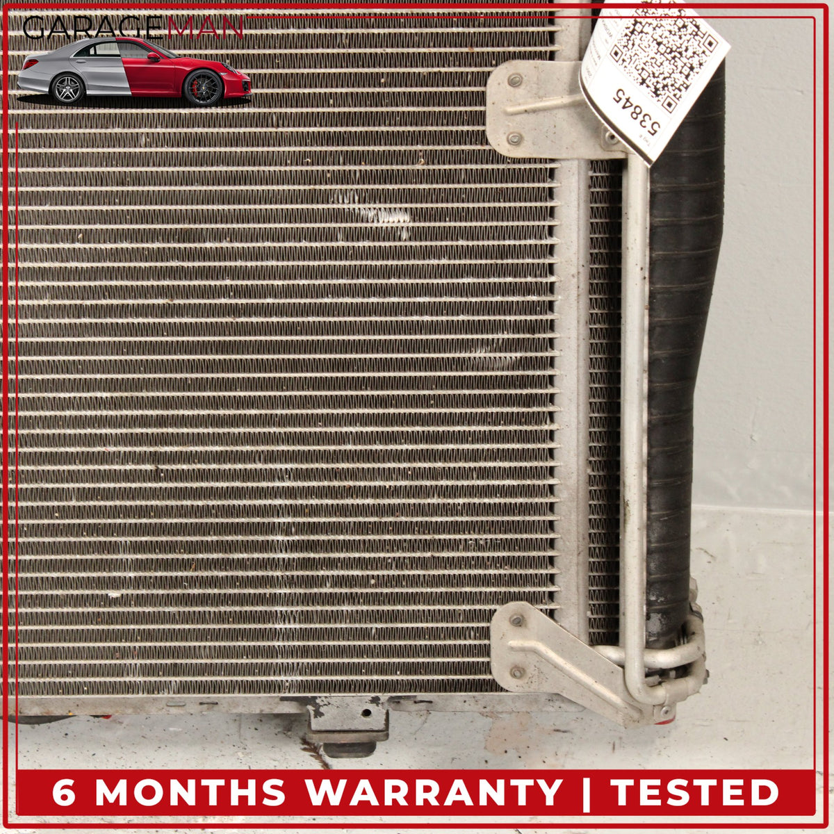 2001-2004 Mercedes R170 SLK320 Engine Cooling Radiator AC A/C Condenser OEM