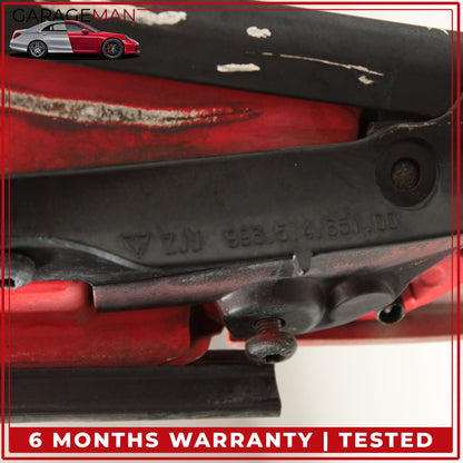 1999-2005 Porsche 911 996 Convertible Soft Top Rear Deck Tonneau Cover Red OEM