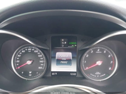 Parting Out- 2018 Mercedes-Benz C350e W205- 128