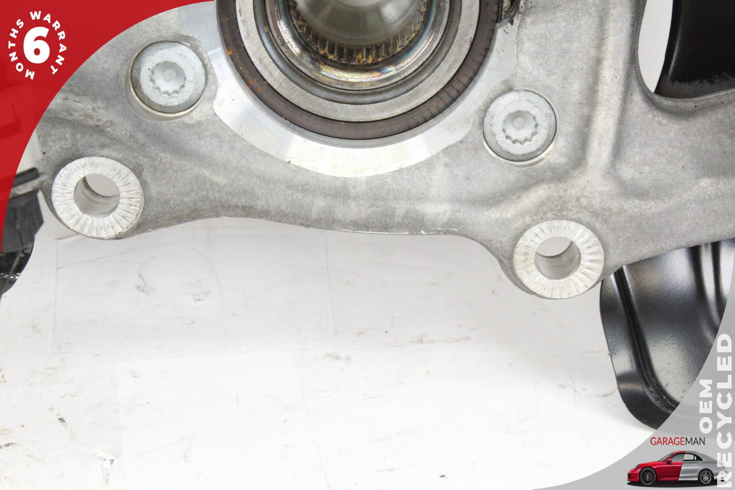 2009-2018 Audi A6 C7 AWD Front Left Spindle Knuckle Wheel Hub 4G0407241C OEM