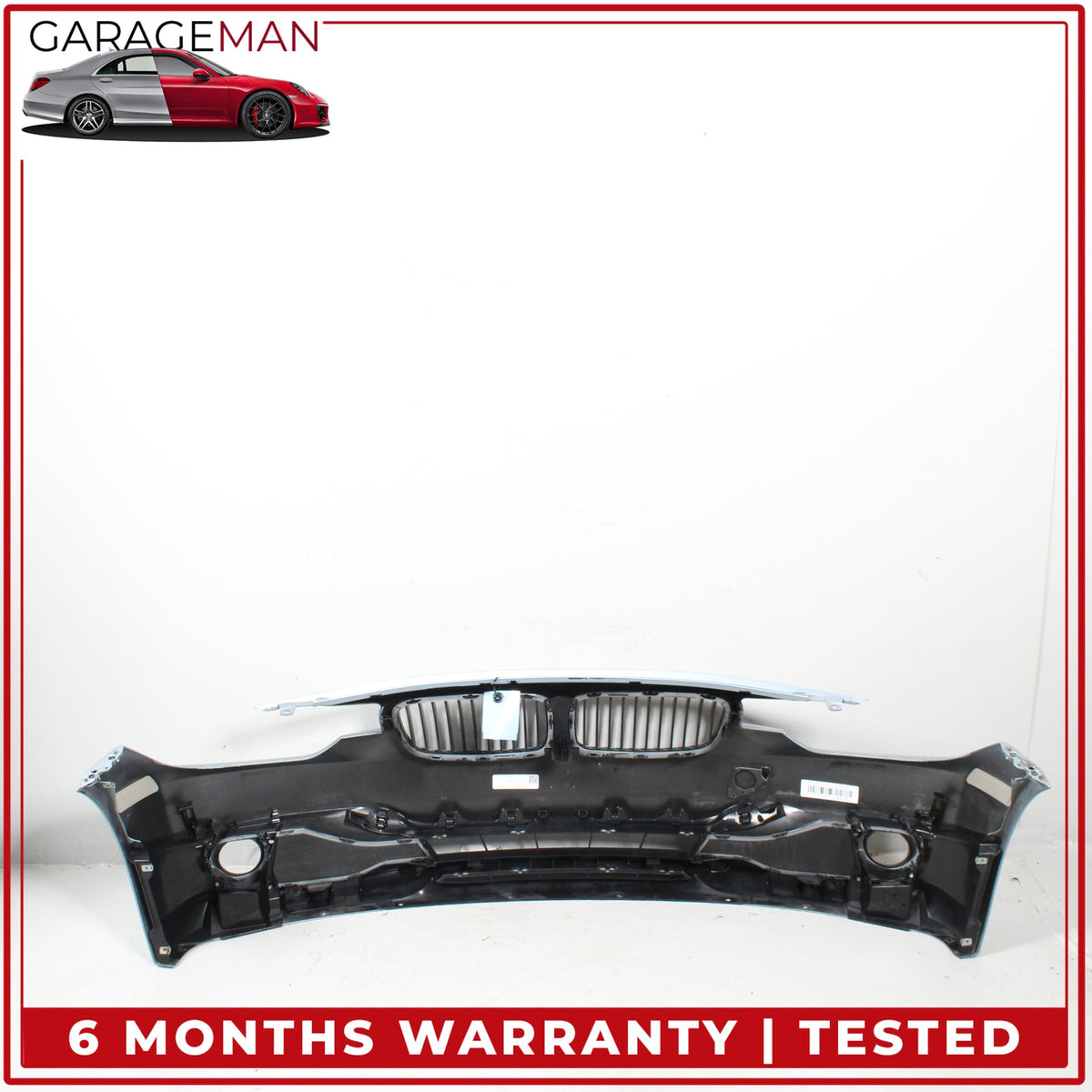 2012-2015 BMW F30 320i 328i xDrive Front Bumper Cover Panel Blue Metallic OEM