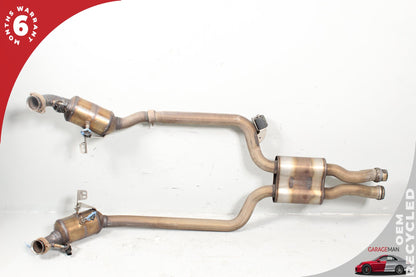 2014-2017 Mercedes-Benz E400 W207 Left and Right Side Exhaust Downpipe Set OEM