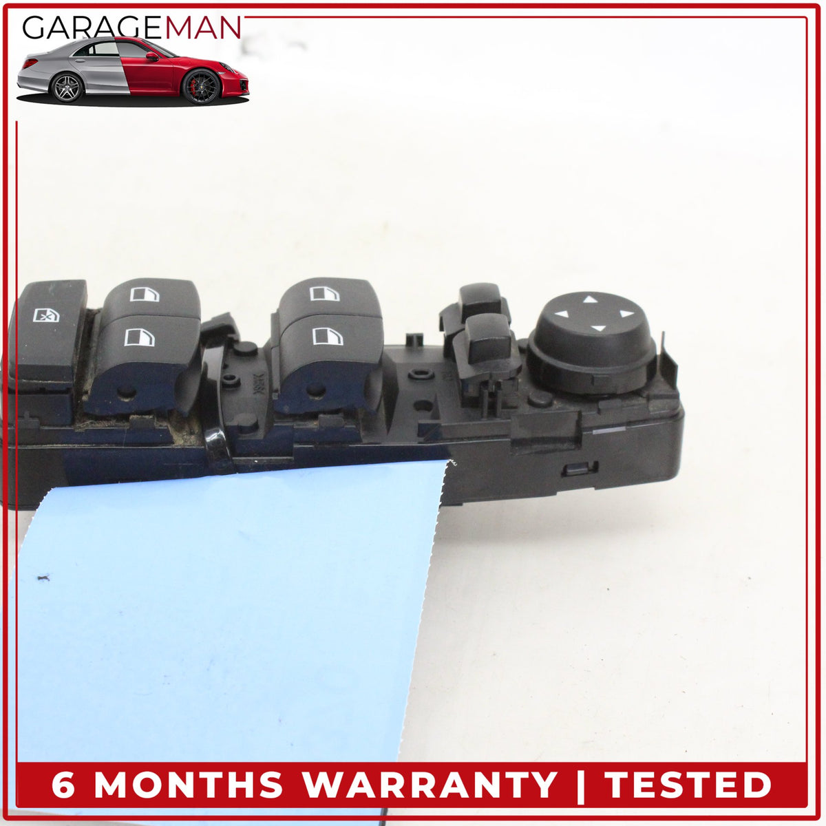 2014-2019 BMW X5 X6 F15 Front Left Side Master Window Control Switch 9297349 OEM