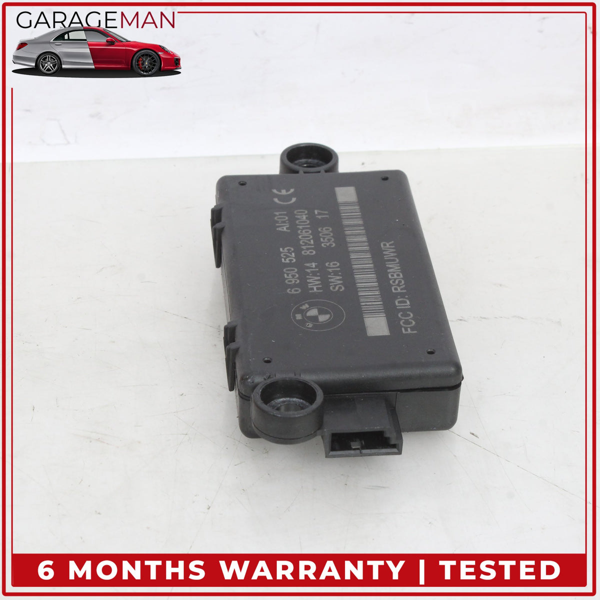 2004-2010 BMW 650i E64 DWA Alarm System Control Module Set of 2 6950525 OEM