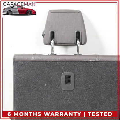 2014-2021 BMW i3 Rear Upper and Lower Seat Bench Cushion w/ Headrest Brown OEM