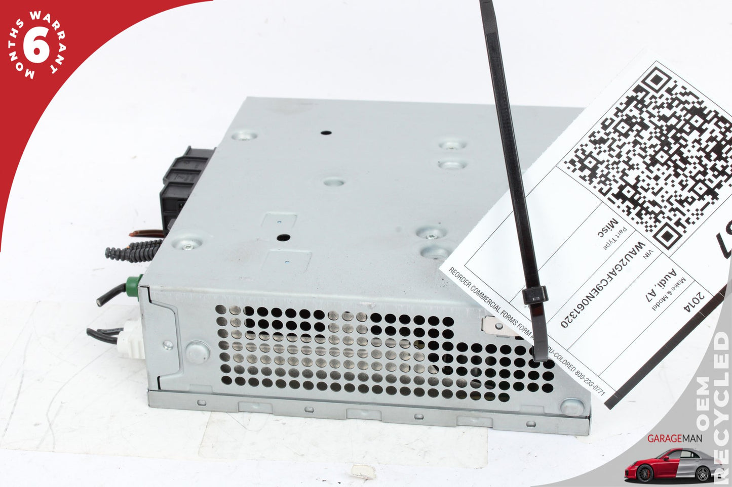 2012-2018 Audi A7 A6 AM FM Audio Radio Receiver Module Head Unit 4G0035082 OEM