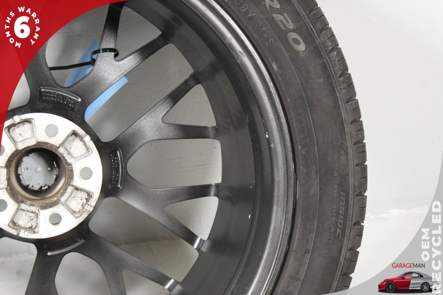 2015-2018 Porsche Macan 95B Front Wheel Rim w/ Tire 9JX20H2 ET26 OEM