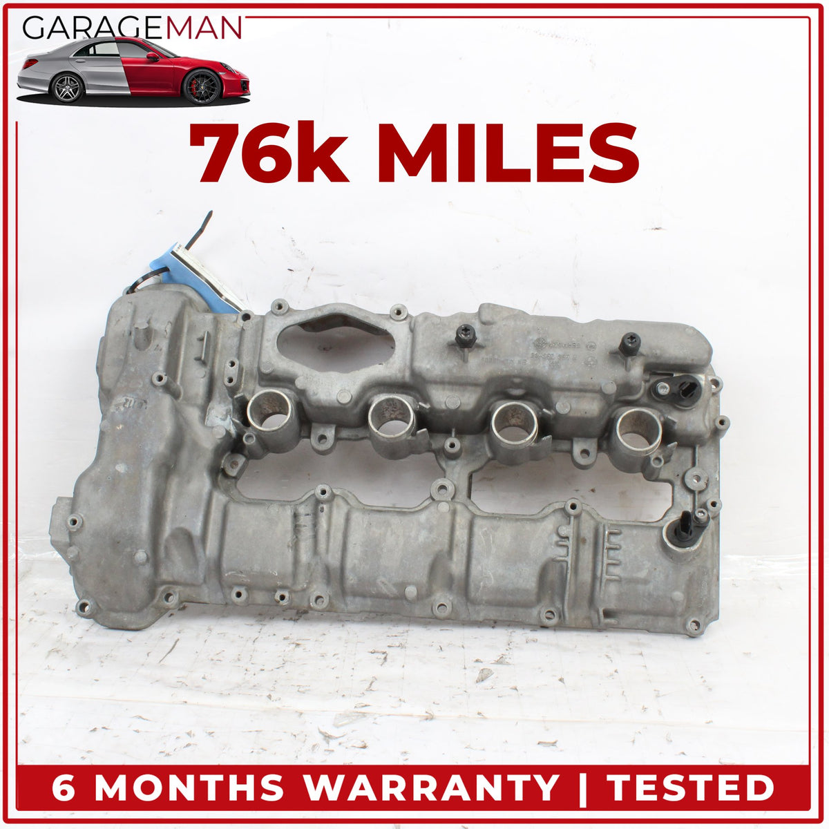2008-2014 BMW 650i 550i 750i X5 4.4L V8 Left Side Cylinder Head Valve Cover OEM