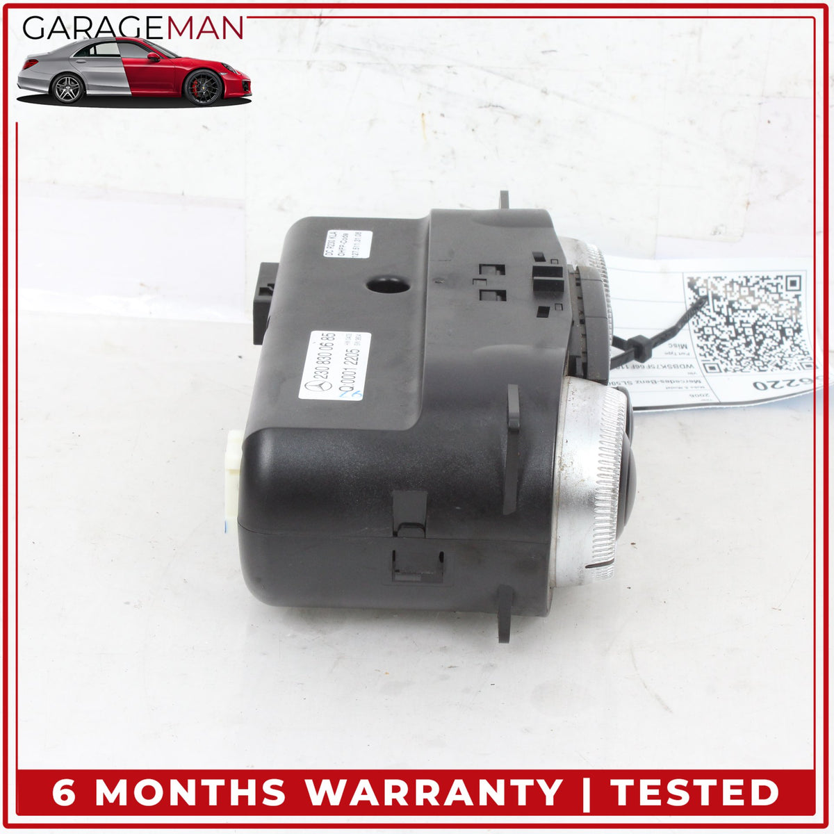 2003-2012 Mercedes R230 SL500 SL550 SL600 A/C Heater Climate Control Switch OEM