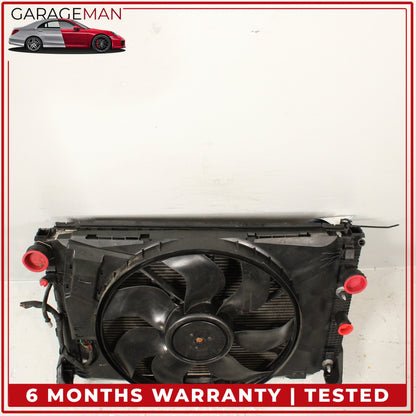 2008-2014 Mercedes W204 C300 Engine Cooling Radiator AC A/C Condenser Assy OEM