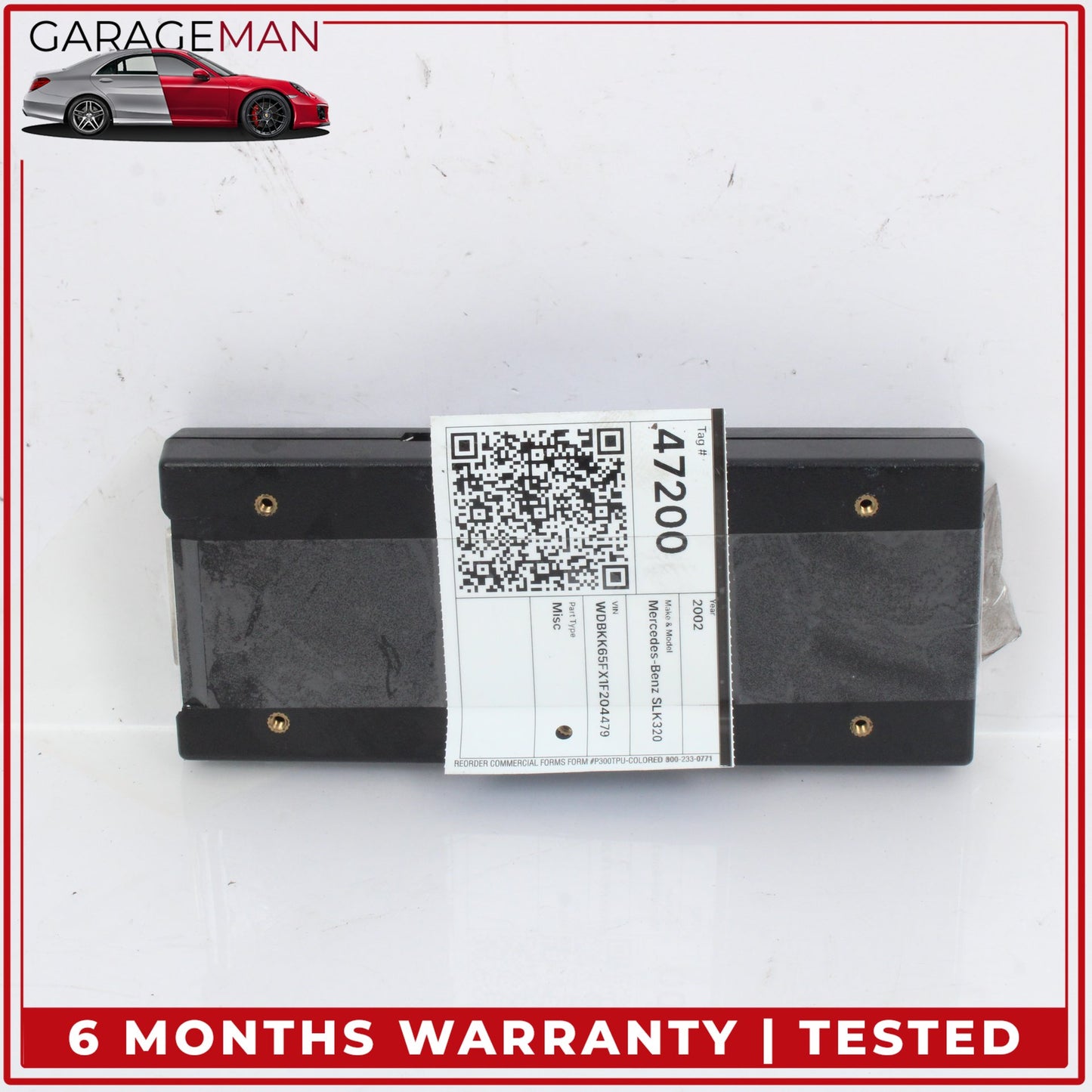 2000-2006 Mercedes R170 SLK320 S430 Voice Command Control Module SYN8738C OEM