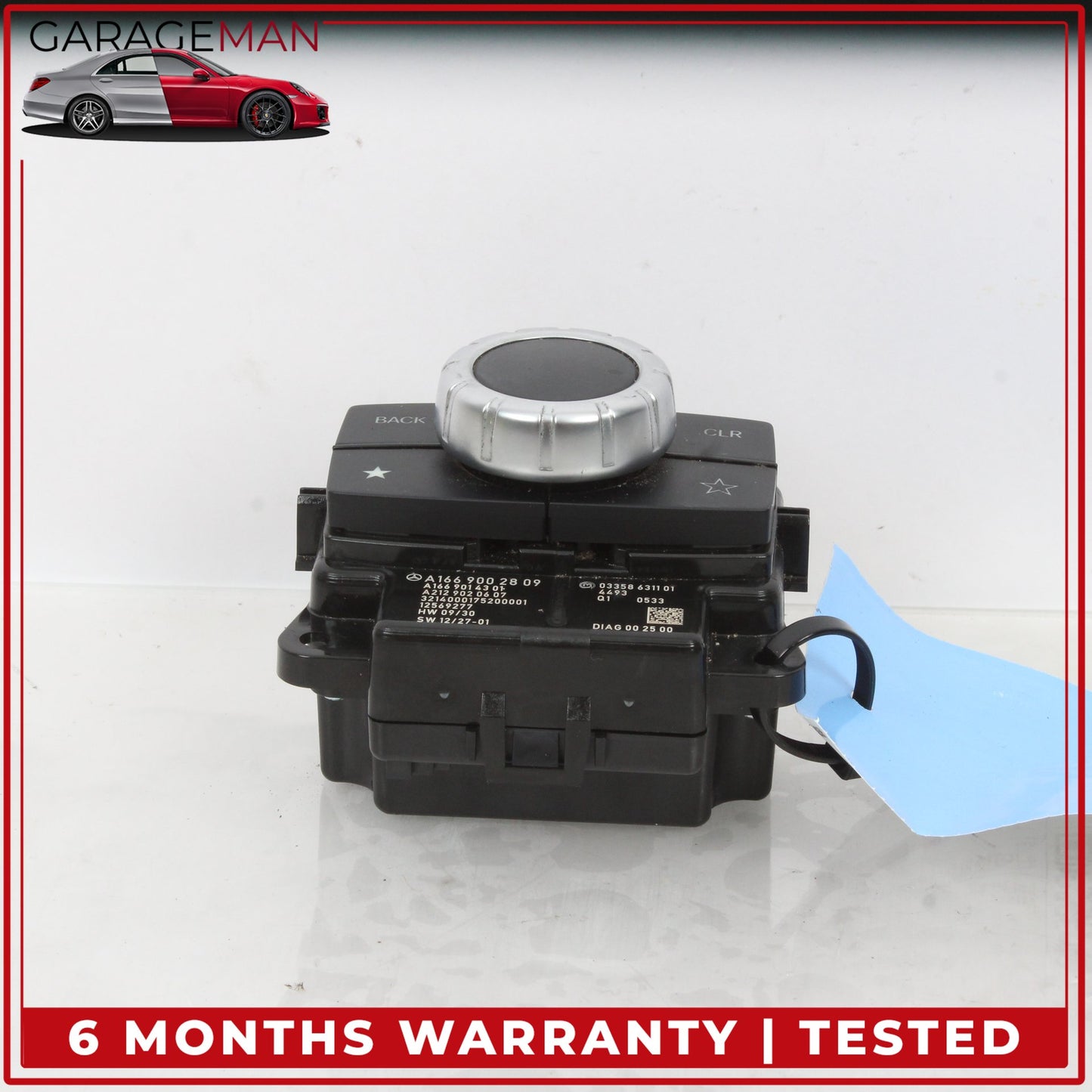 2002-2019 Mercedes W166 ML350 Center Console Navigation Stereo Control Switch