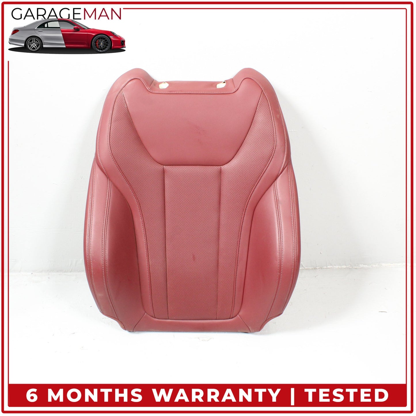 2019-2025 BMW 330i Front Right Passenger Side Top Upper Seat Cushion Red OEM