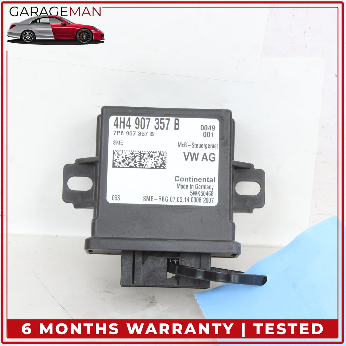 2015-2018 Audi A8 S8 Head Light Lamp Control Module Unit 4H4907357B OEM