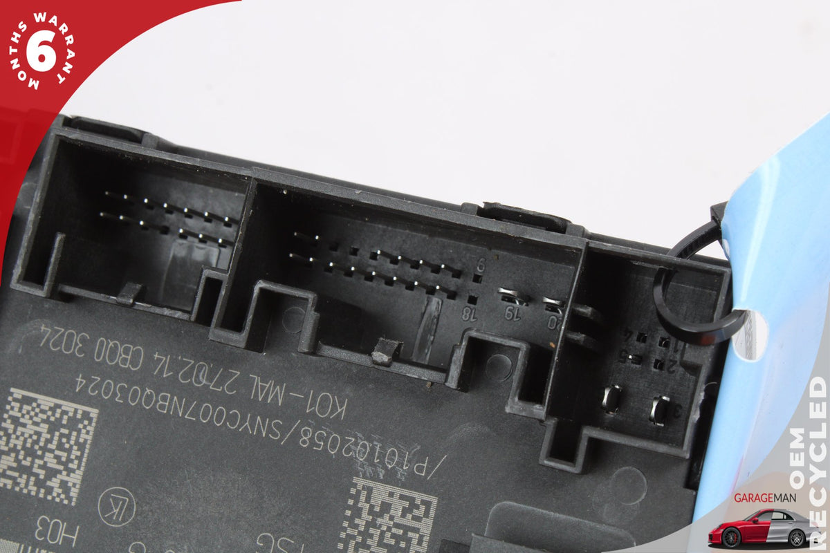 2012-2018 Audi A6 Sedan Front Left Driver Side Door Control Module Unit 4G8959793J Genuine