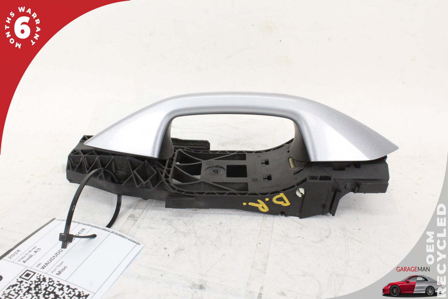 2015-2024 Audi A3 AWD Front Right Door Handle White 8V0839885 OEM