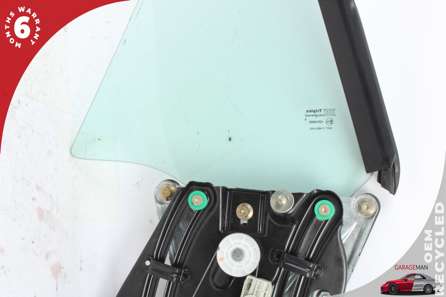1997-2006 Jaguar XK8 X100 Convertible Left Quarter Window Regulator Motor GJA2242AJ OEM