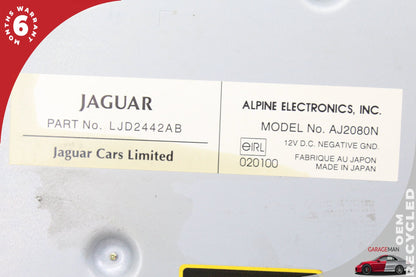 2000-2006 Jaguar XK8 X100 Convertible DVD Player LJD2442AB